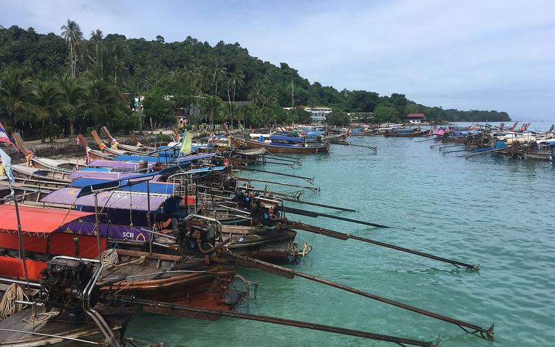 Boot naar Phi Phi en Krabi