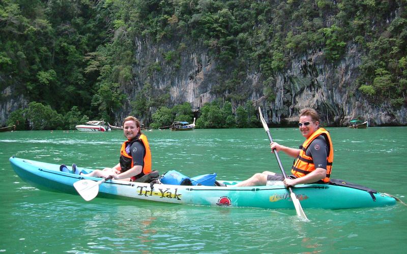Zeekajakken Phang Nga