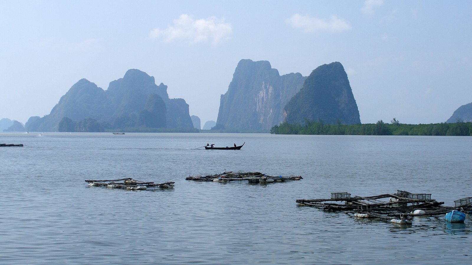 Phang Nga-baai: James Bond-eiland, Koh Panyee en kajakken